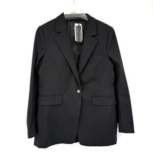 Women's Banana Republic New with Tags Black Wool Blazer 10